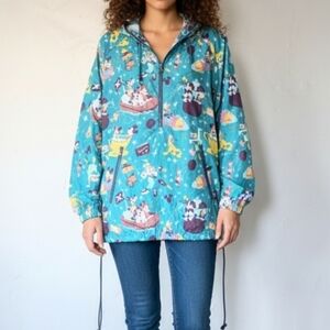 2024 Disney Parks “Play In The Park” Jacket Windbreaker Adult L Mickey Donald